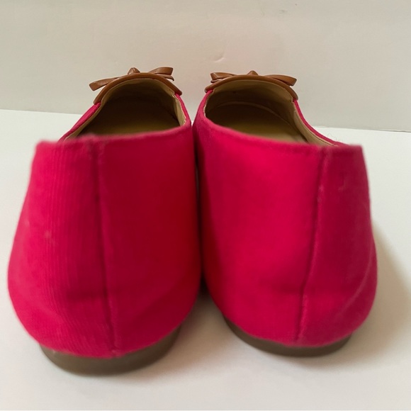Talbots Hot Pink Fabric Ballet Slipper Size 8.5 - Picture 9 of 14